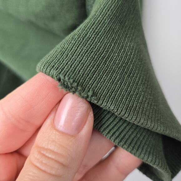 American Eagle Men’s XS Green Hoodie Vintage Fit Pullover Sweatshirt - Picture 3 of 11